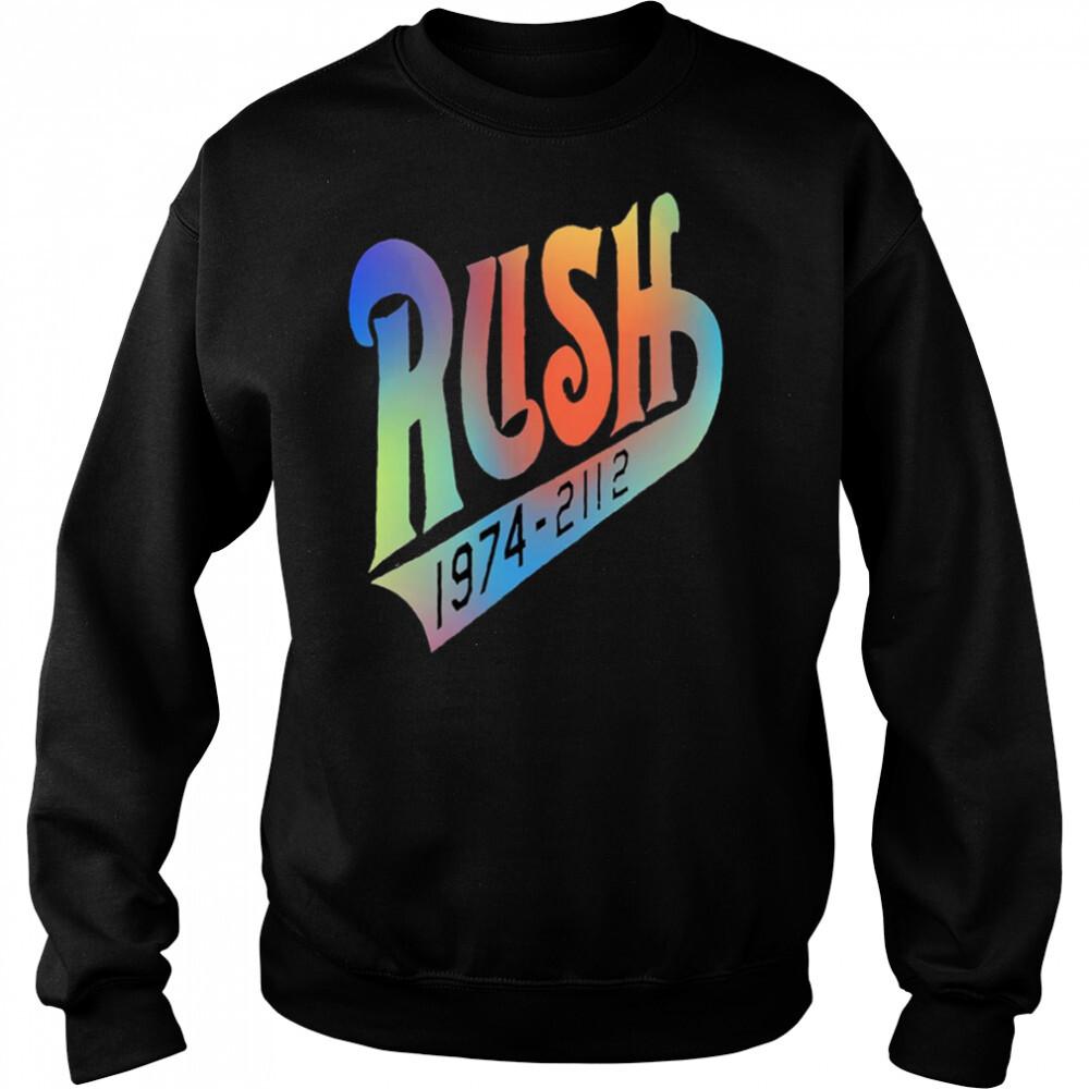 Rainbow Is Color Rush 1974-2112 shirt 2 Sweat shirts