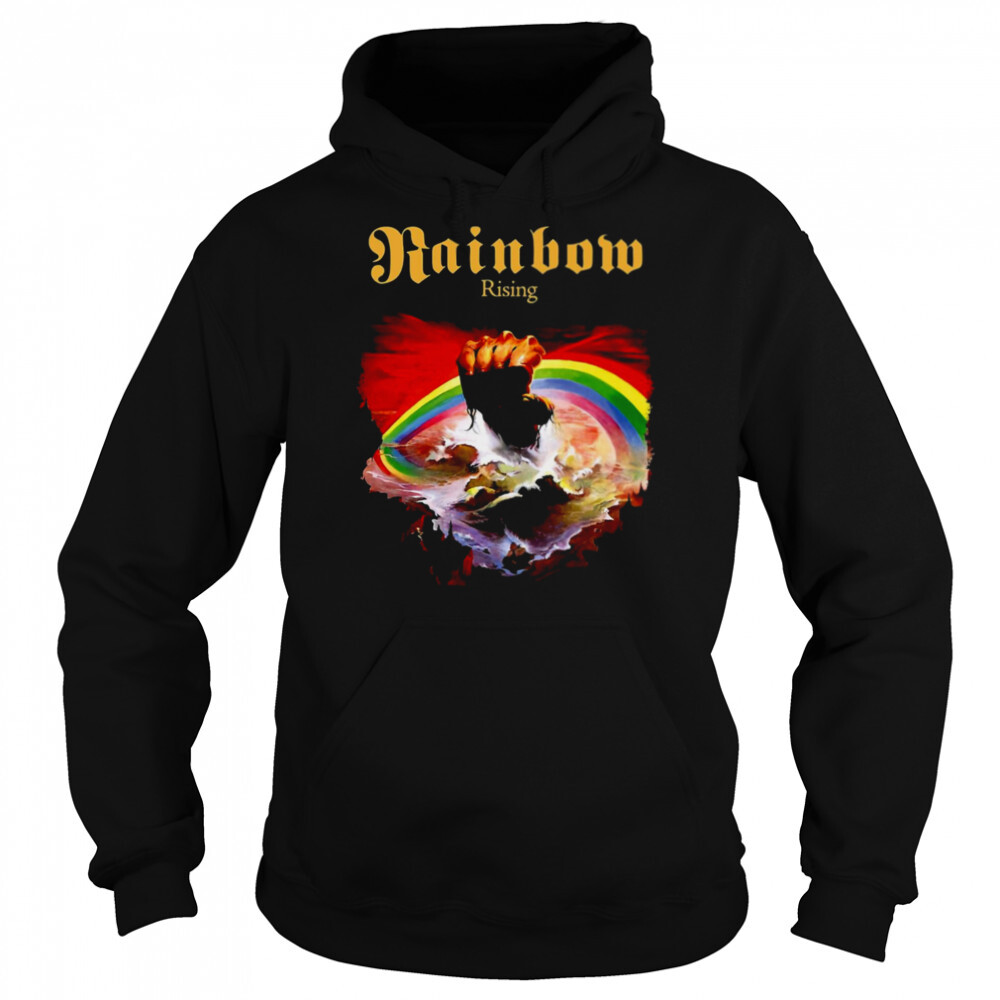 Rainbow Rising Dio Band shirt 5 Hoodie shirts