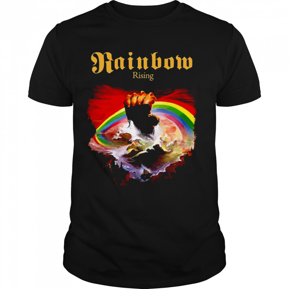 Rainbow Rising Dio Band shirt 1 Unisex shirts