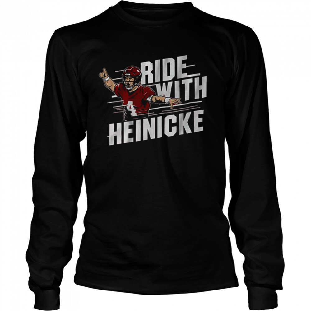 Ride With Taylor Heinicke Washington T-Shirt 3 Long Sleeved shirts
