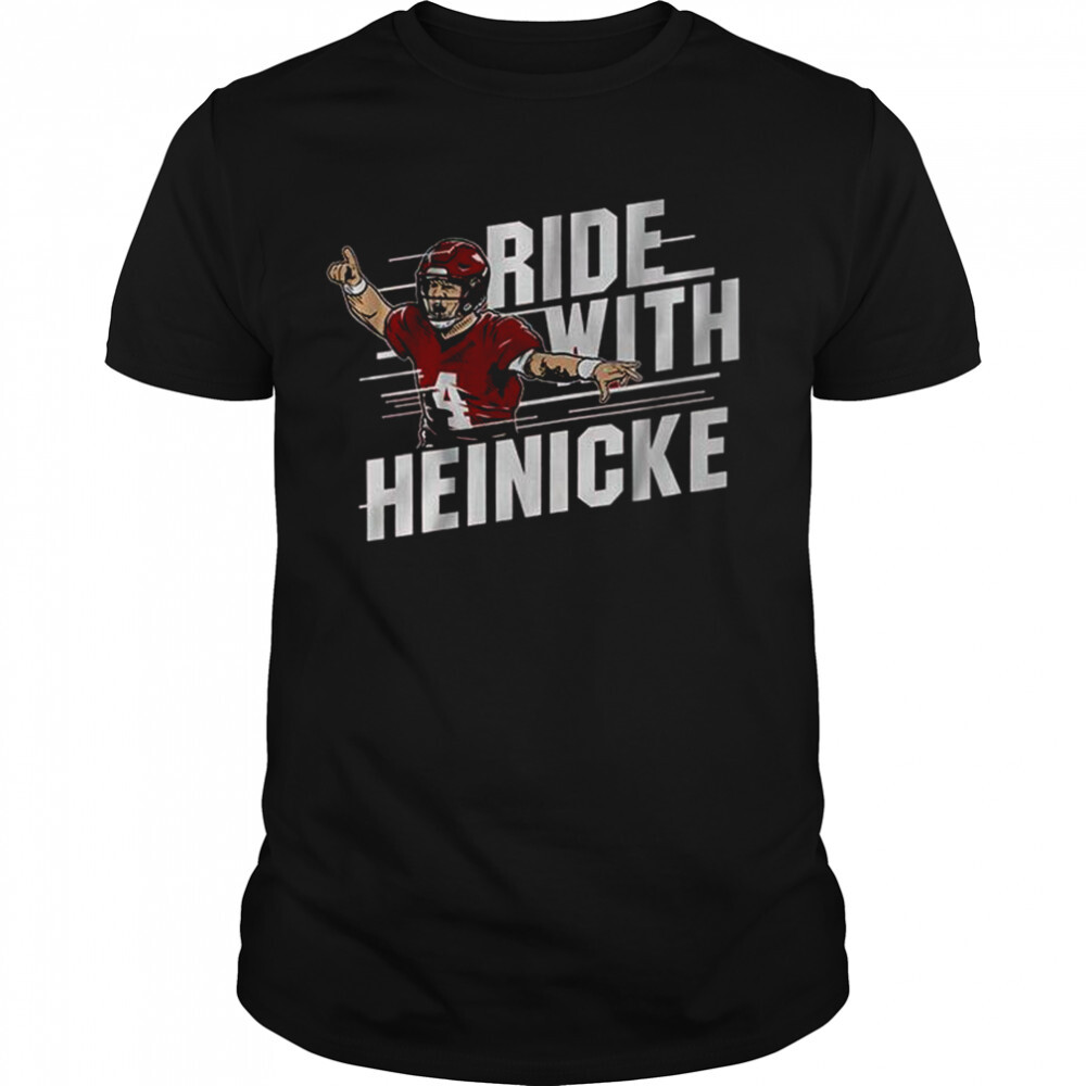 Ride With Taylor Heinicke Washington T-Shirt 1 Unisex shirts