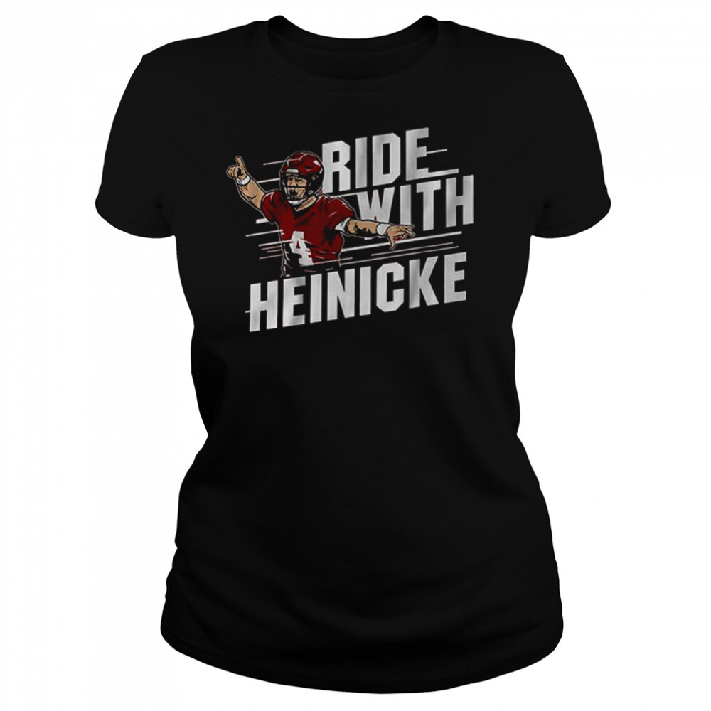 Ride With Taylor Heinicke Washington T-Shirt 4 Women's shirts