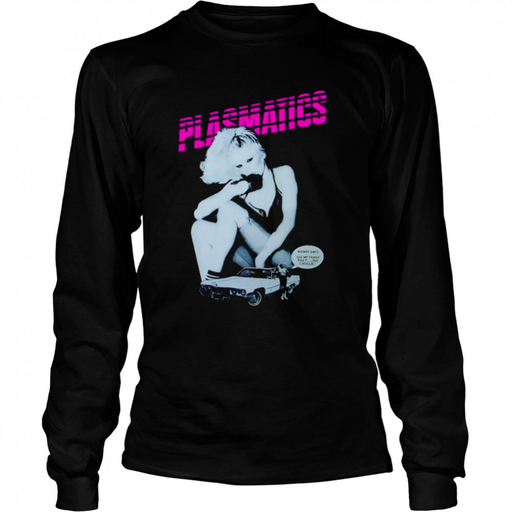 Rock Band Plasmatics Retro shirt 3 Long Sleeved shirts