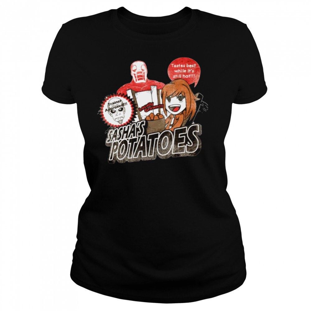 Shasha’s Potatoes Attack On Titan Logo shirt 4 Women's shirts