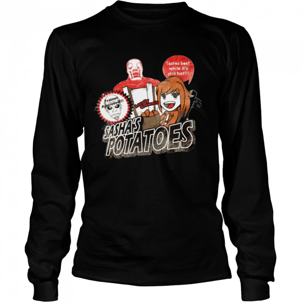 Shasha’s Potatoes Attack On Titan Logo shirt 3 Long Sleeved shirts