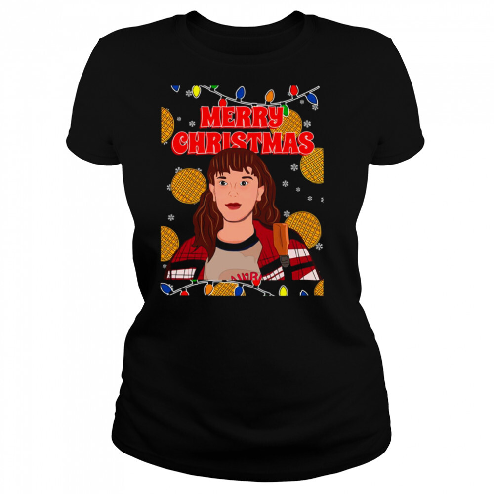 Stranger Things 4 Christmas Design Eleven Character shirt 4 Women's shirts