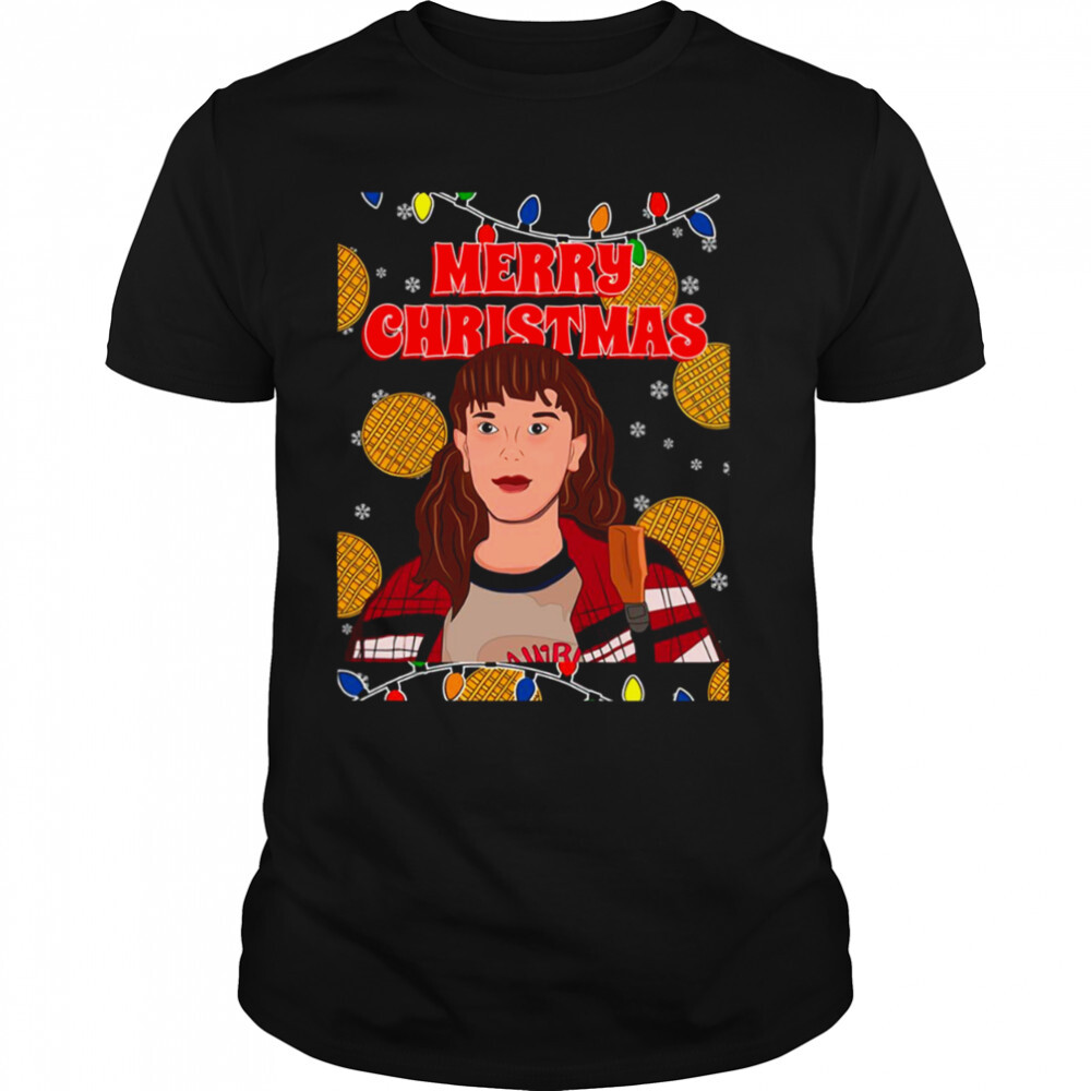 Stranger Things 4 Christmas Design Eleven Character shirt 1 Unisex shirts