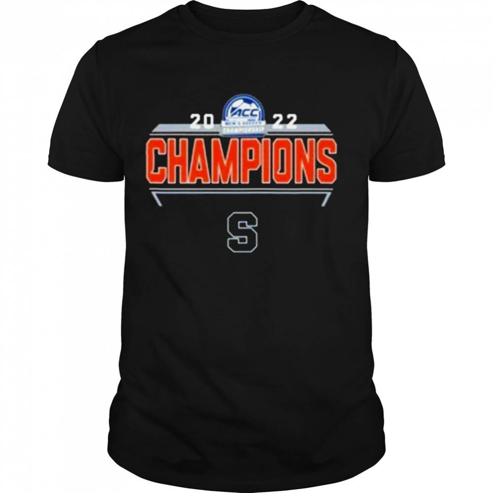 Syracuse Orange 2022 ACC Men’s Soccer Champions Shirt 1 Unisex shirts