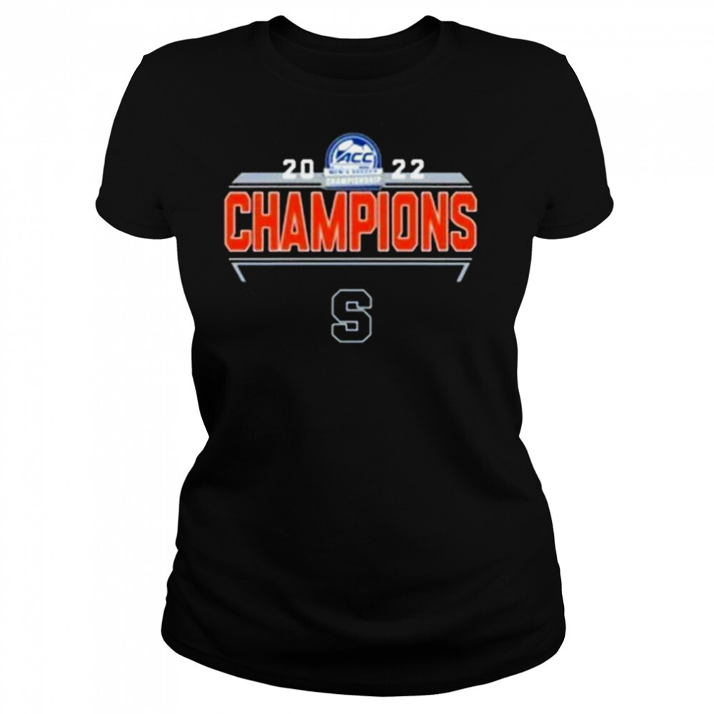 Syracuse Orange 2022 ACC Men’s Soccer Champions Shirt 4 Women's shirts