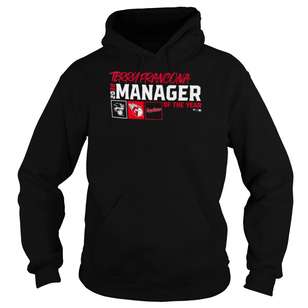 Terry francona cleveland guardians 2022 al manager of the year shirt 5 Hoodie shirts