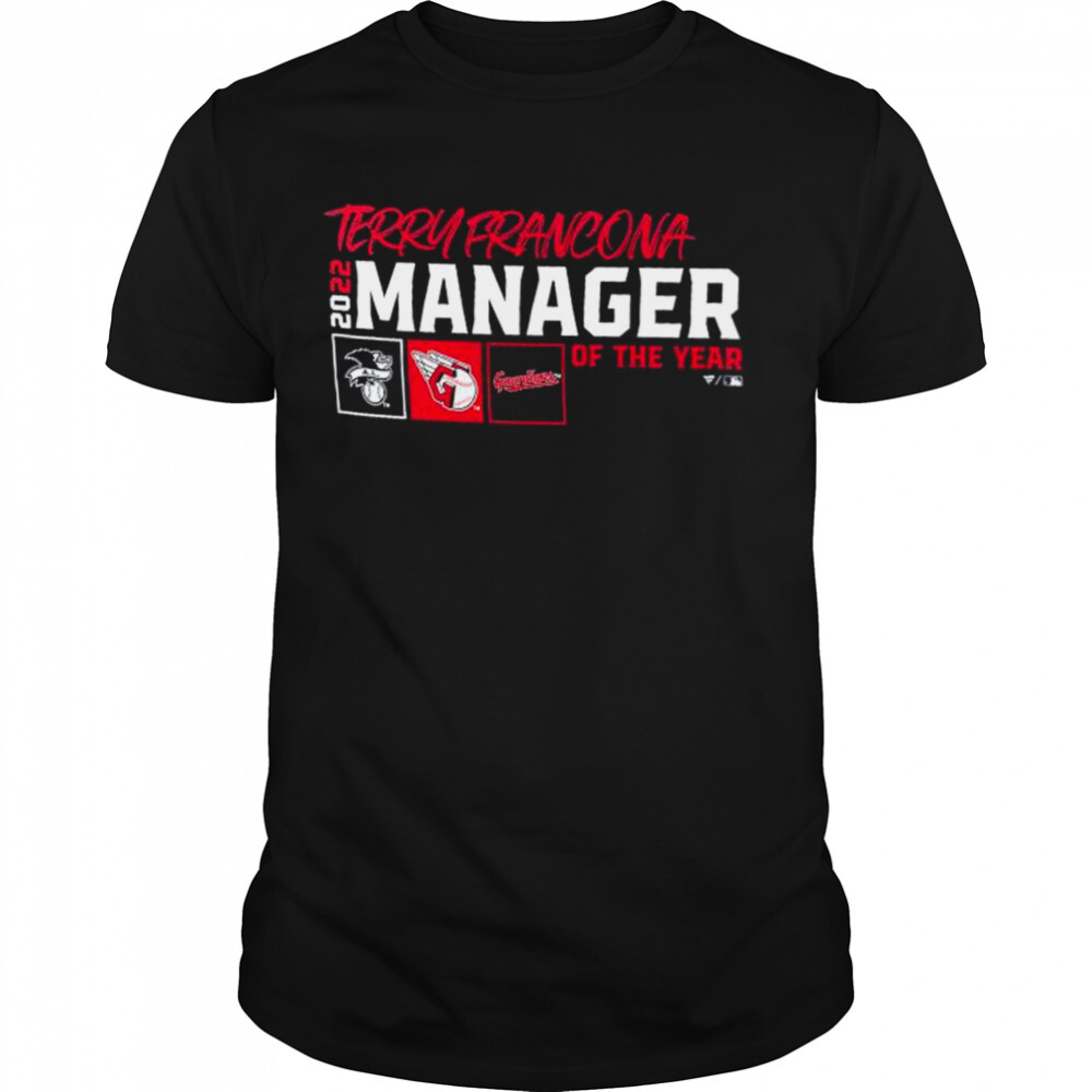 Terry francona cleveland guardians 2022 al manager of the year shirt 1 Unisex shirts