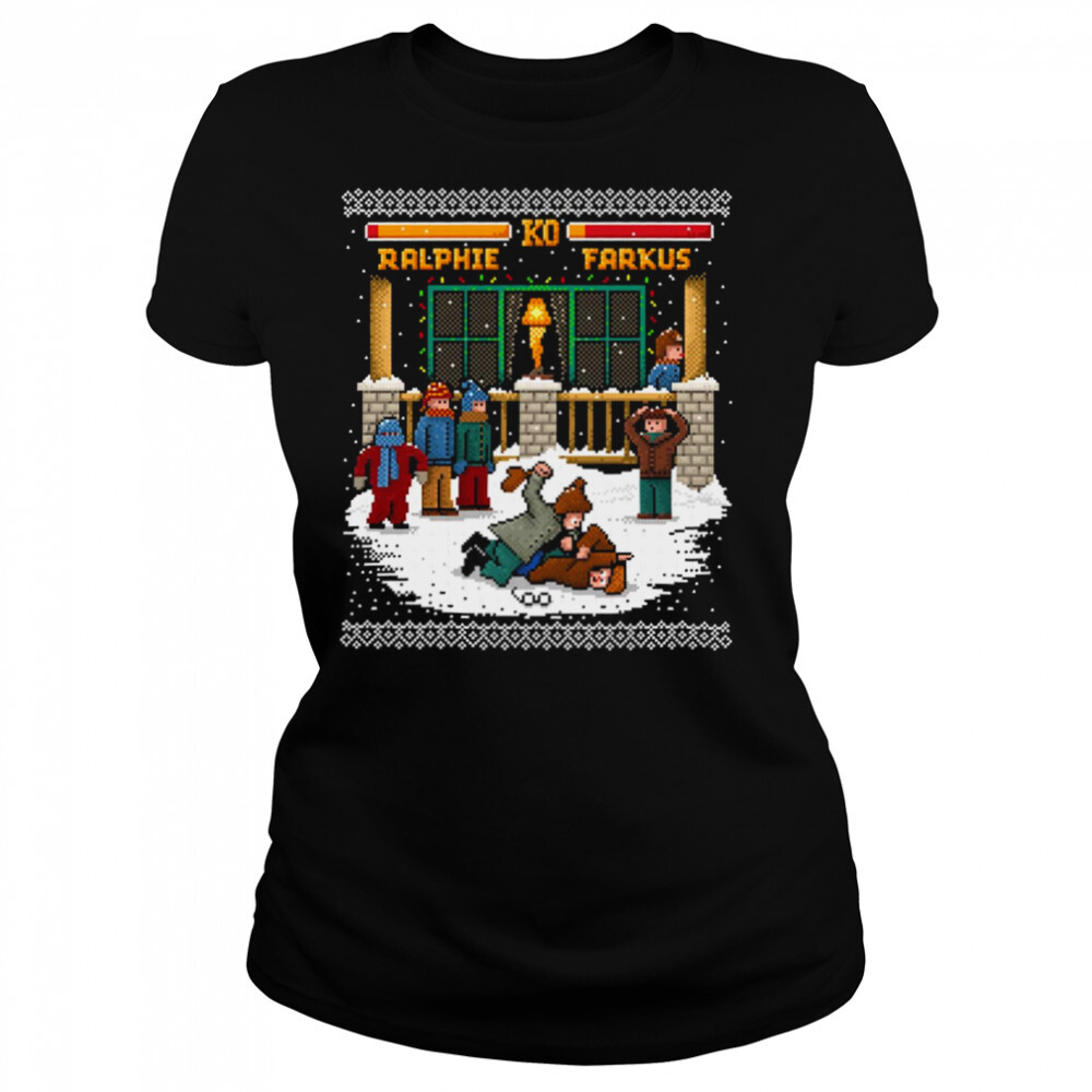 The Christmas Fight Game Oline Christmas shirt 4 Women's shirts