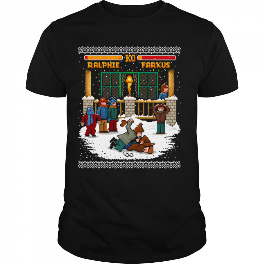 The Christmas Fight Game Oline Christmas shirt 1 Unisex shirts