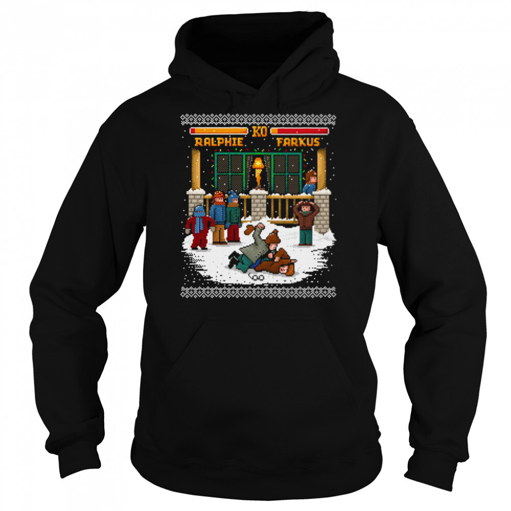 The Christmas Fight Game Oline Christmas shirt 5 Hoodie shirts