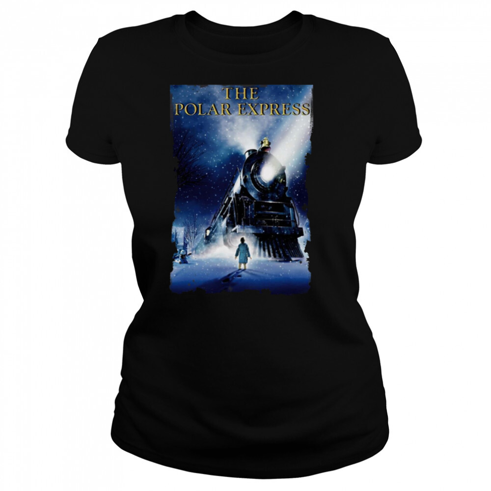 The Po Lar Expre Ss Train Christmas shirt 4 Women's shirts