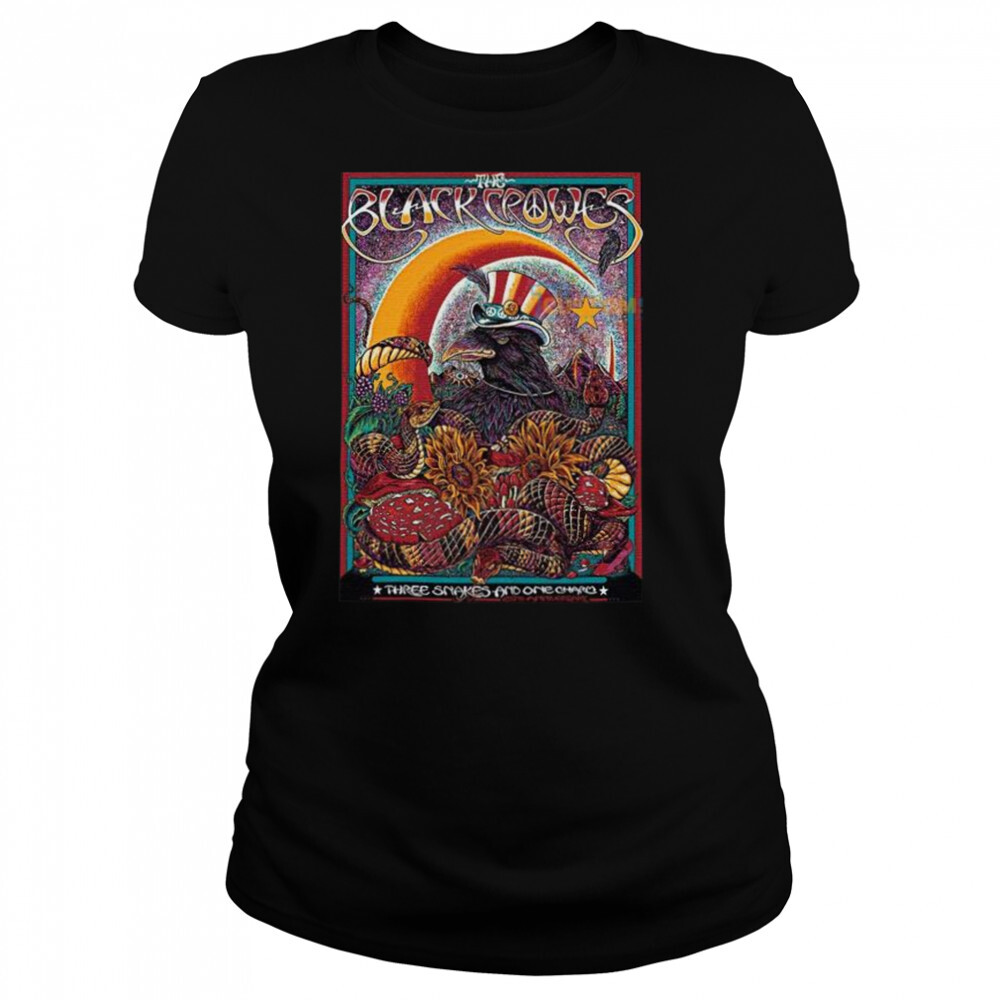 The black crowes three snakes and one charm shirt 4 Women's shirts