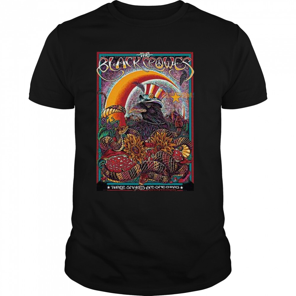 The black crowes three snakes and one charm shirt 1 Unisex shirts