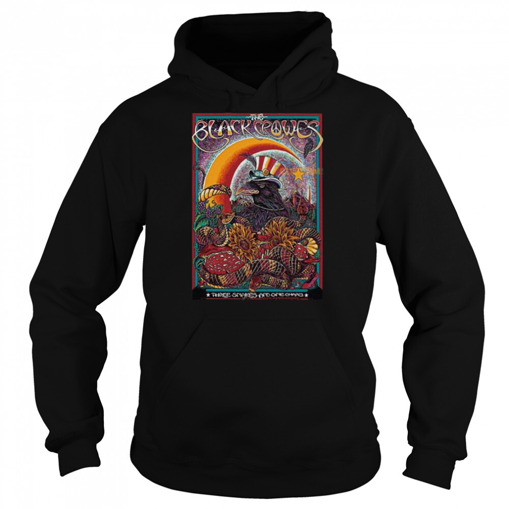 The black crowes three snakes and one charm shirt 5 Hoodie shirts