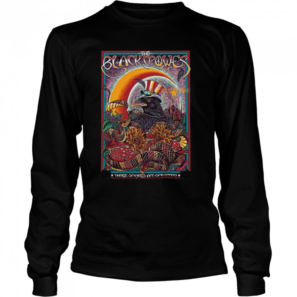 The black crowes three snakes and one charm shirt 3 Long Sleeved shirts