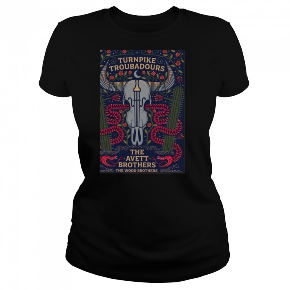 Turnpike troubadours arKansas 2023 feb 24th and the avett brother simmons bank arena n little rock shirt 4 Women's shirts