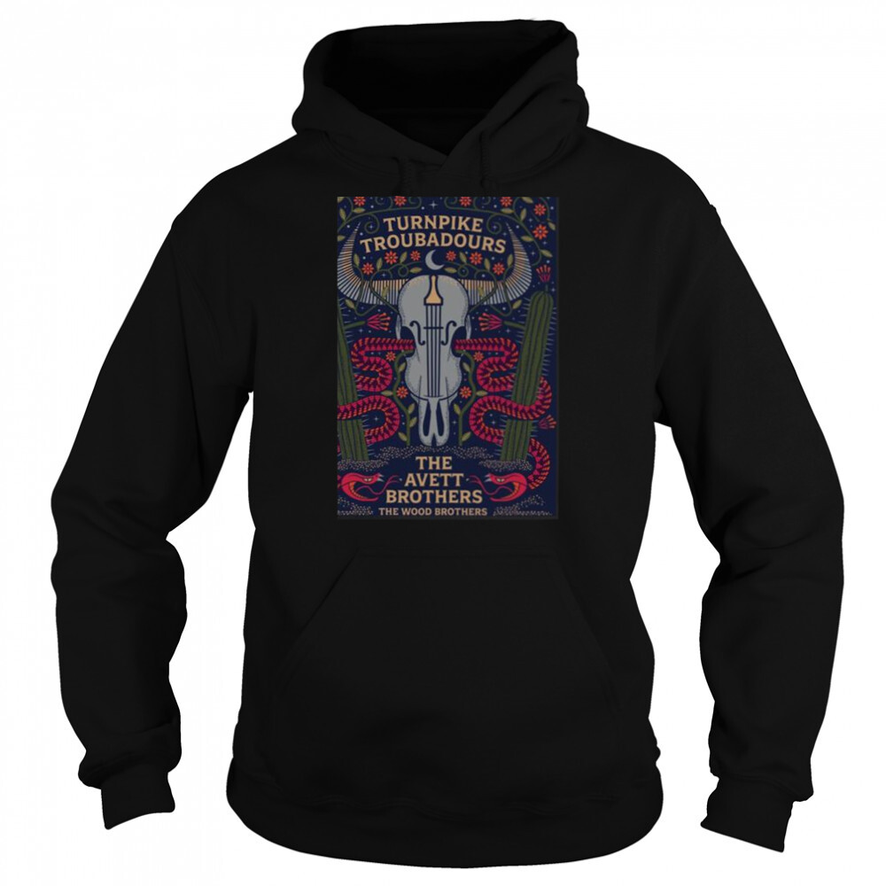 Turnpike troubadours arKansas 2023 feb 24th and the avett brother simmons bank arena n little rock shirt 5 Hoodie shirts