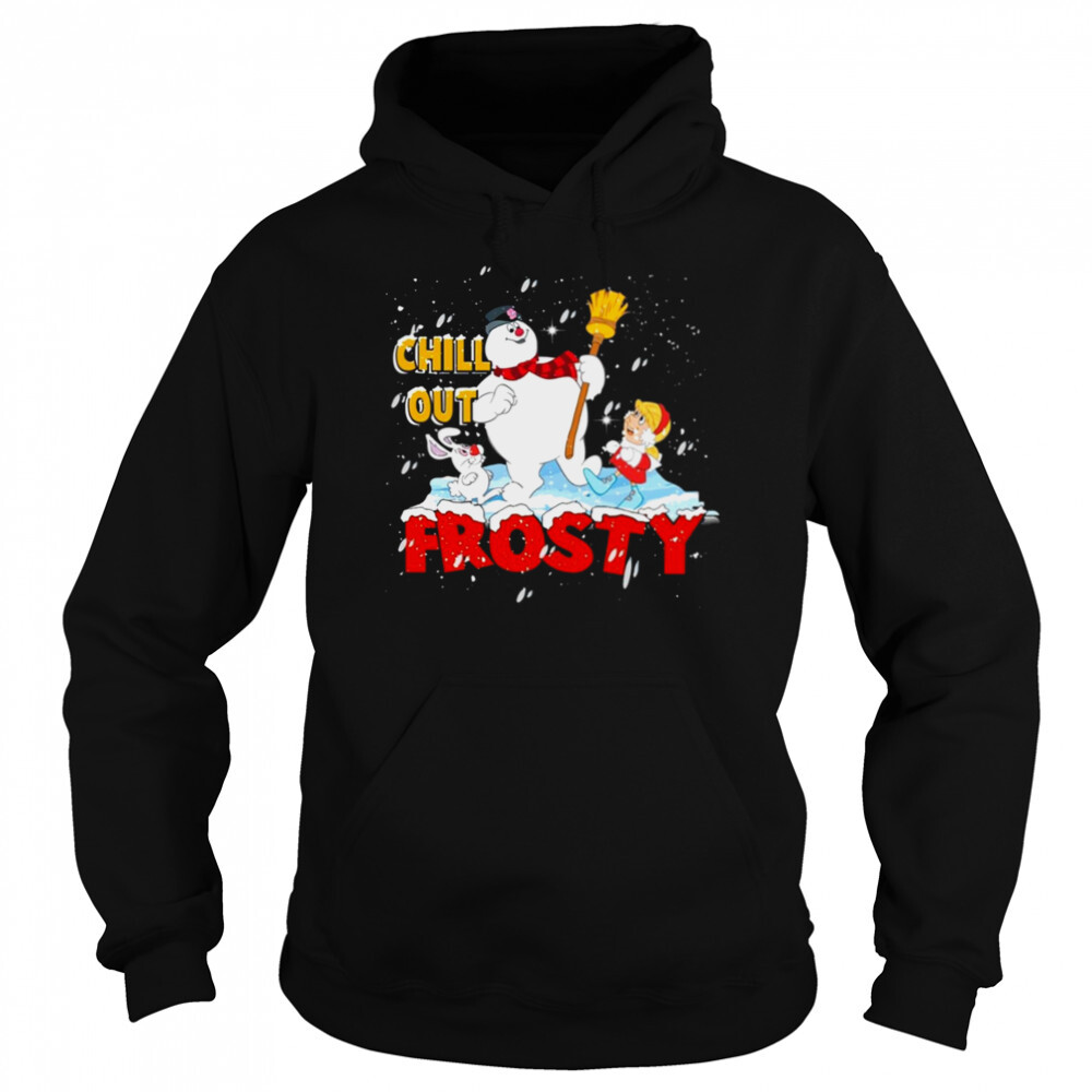 Tv Show Chilly Out Frosty Graphic Christmas shirt 5 Hoodie shirts