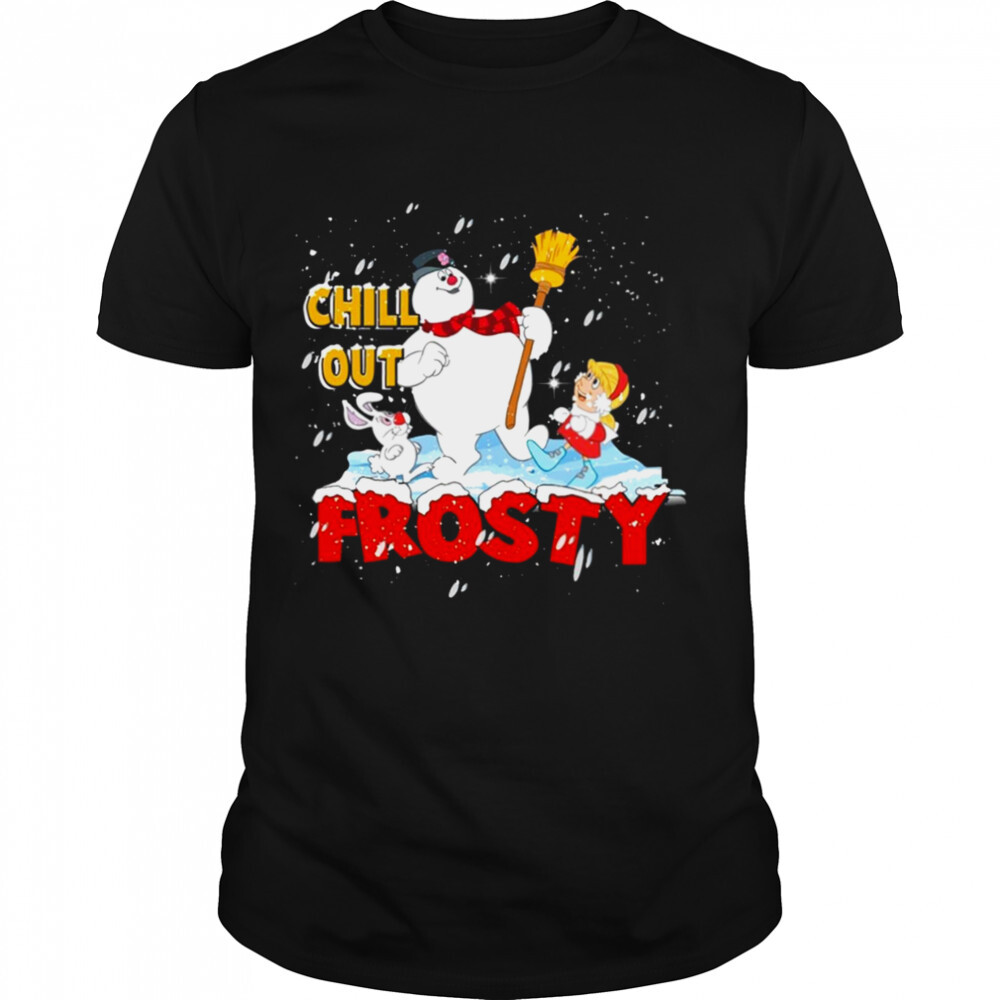 Tv Show Chilly Out Frosty Graphic Christmas shirt 1 Unisex shirts