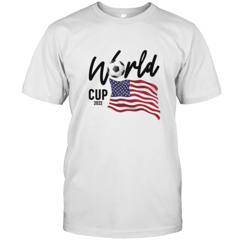 USA Soccer World Cup 2022 - USA Flag T-Shirt