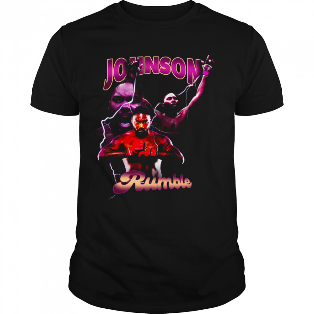 Vintage Anthony Johnson Rumble shirt 1 Unisex shirts
