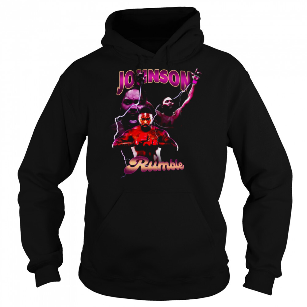 Vintage Anthony Johnson Rumble shirt 5 Hoodie shirts