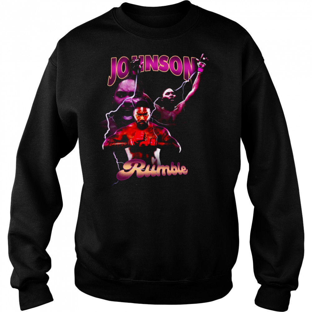Vintage Anthony Johnson Rumble shirt 2 Sweat shirts