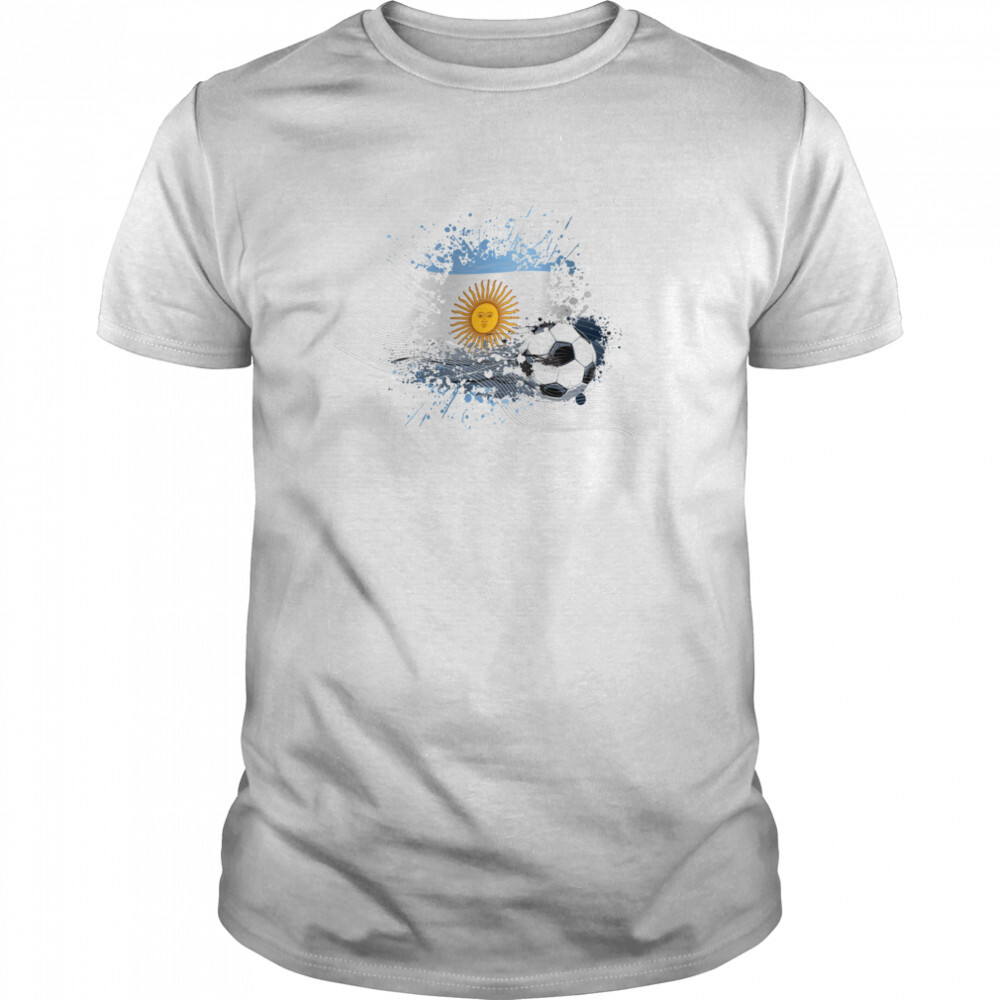 WORLD CUP 2022 ARGENTINIAN FLAG TEXTLESS shirt