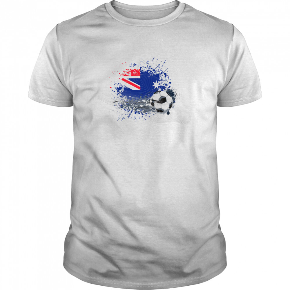 WORLD CUP 2022 AUSTRALIAN FLAG TEXTLESS shirt