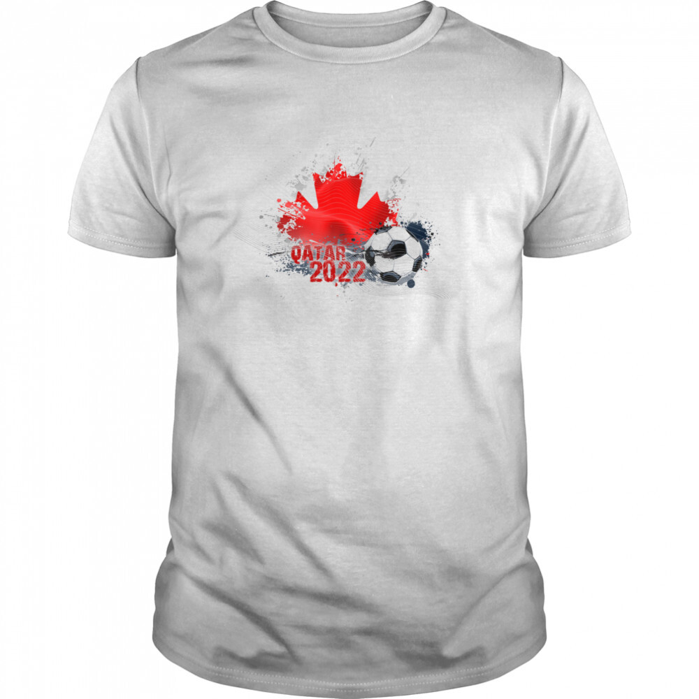 WORLD CUP 2022 CANADIAN FLAG shirt