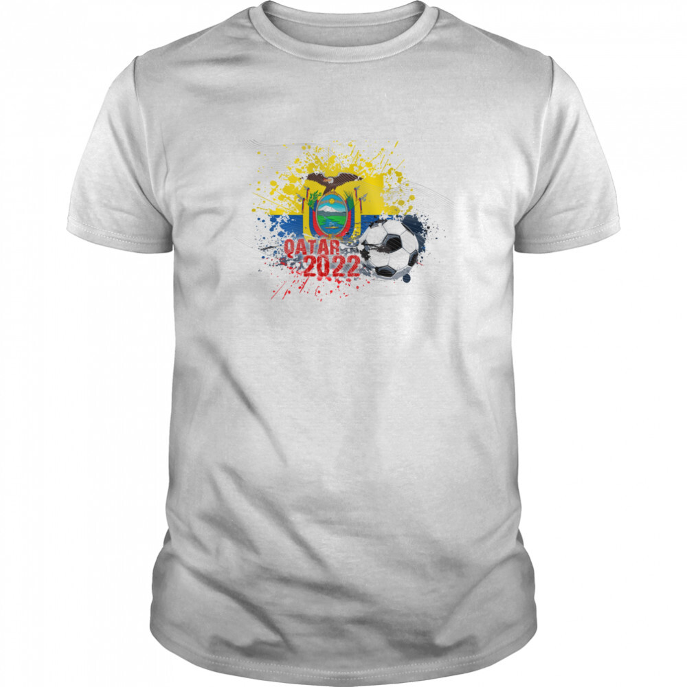 WORLD CUP 2022 ECUADORIAN FLAG shirt