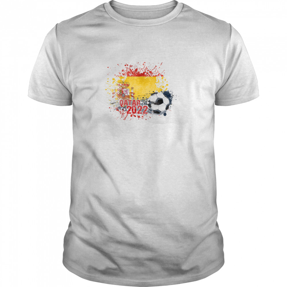 WORLD CUP 2022 SPAINISH FLAG shirt