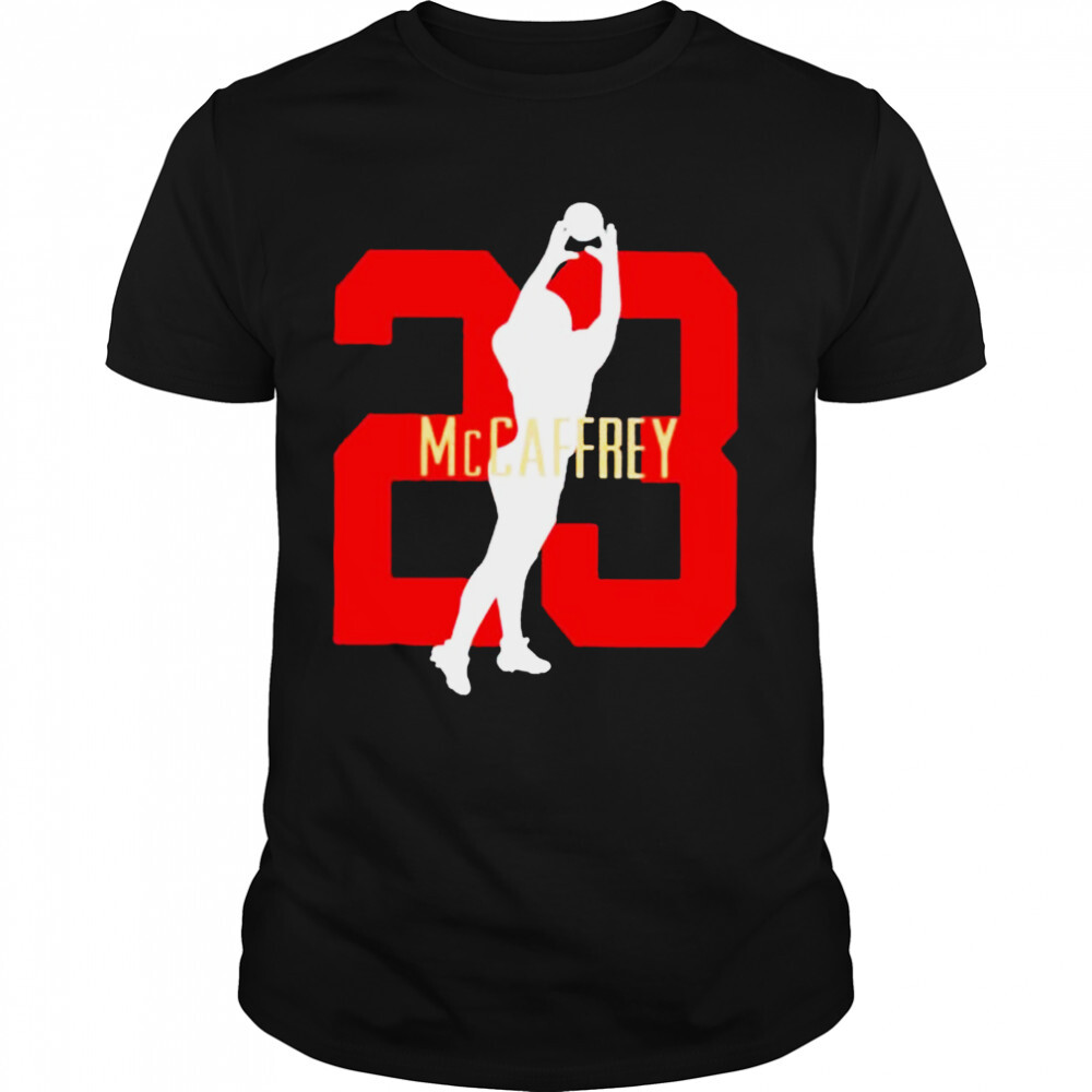 mccaffrey 23 San Francisco 49ers shirt 1 Unisex shirts