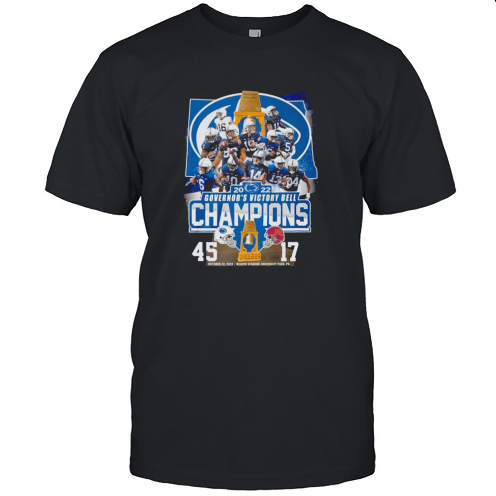 2022 Governor’s Victory bell champions shirt