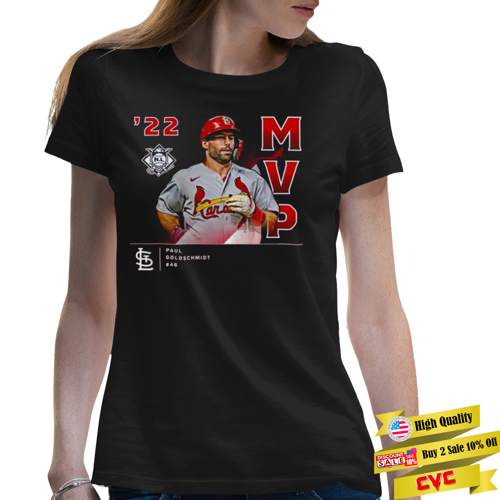 22 NL MVP Paul Goldschmidt T-Shirt 2 Premium Ladies Tee