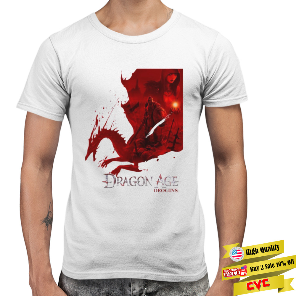 Classic Dragon Age Origins Famous Video Game shirt 3 Premium Men T-shirt