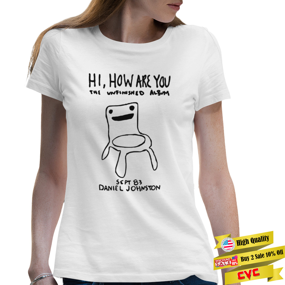 Daniel Johnston Hi How Are You Froggy Chair shirt 2 Premium Ladies T-shirt
