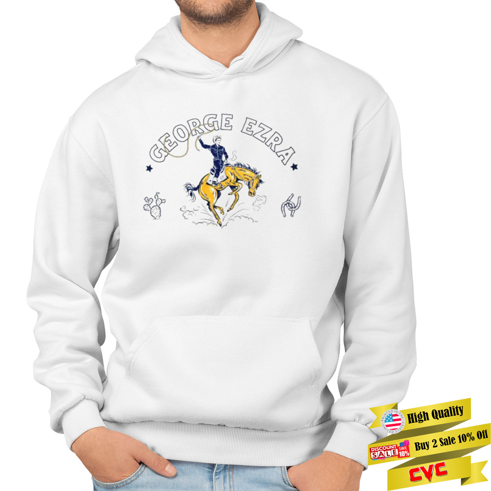 George Ezra riding horse design shirt 4 Unisex Hoodie