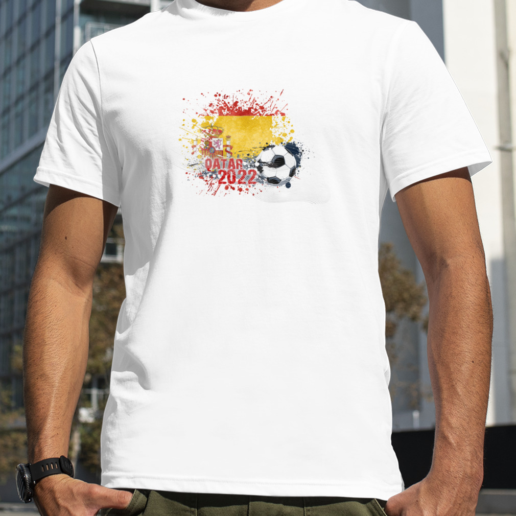 WORLD CUP 2022 SPAINISH FLAG shirt