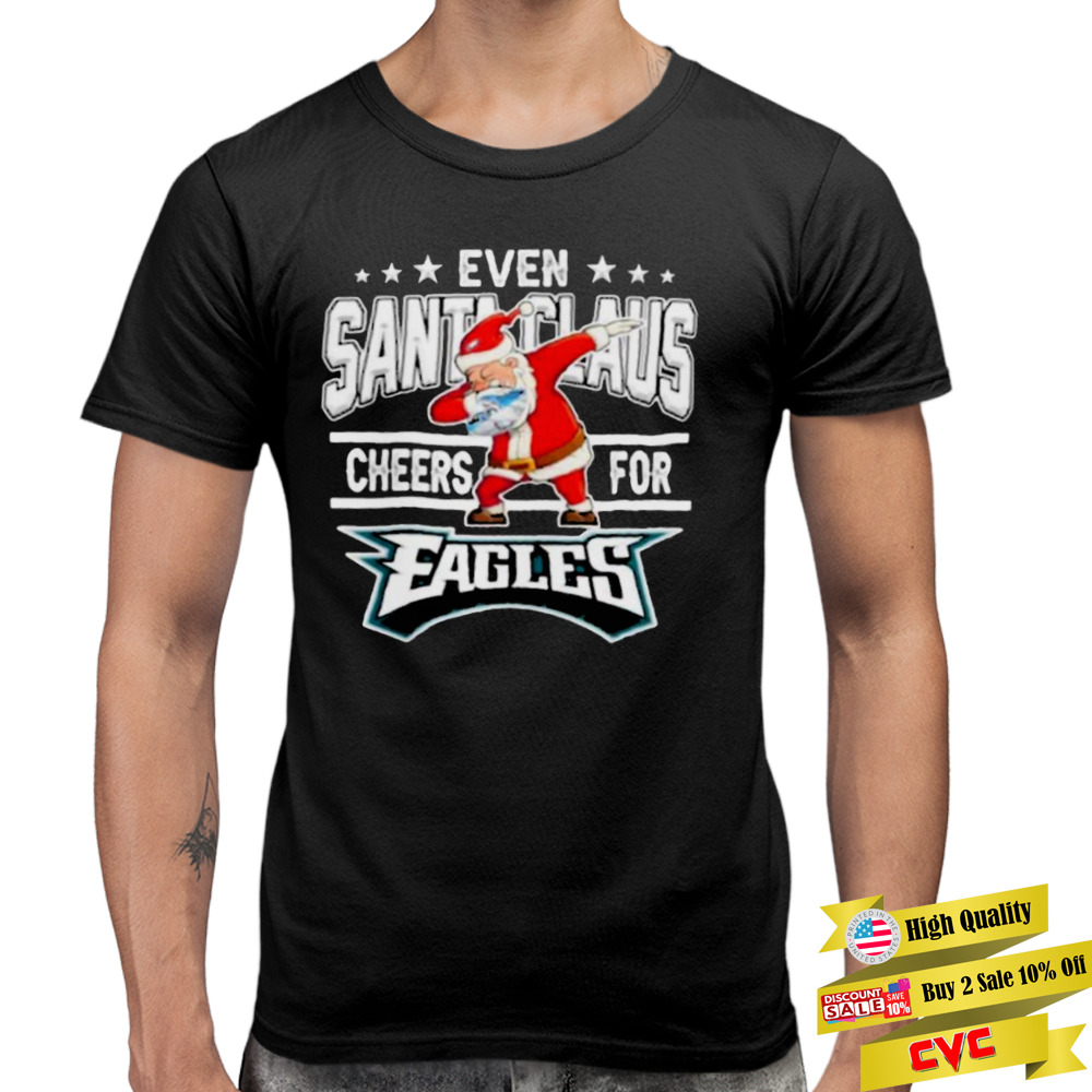 Santa Eagles Philadelphia Eagles Christmas shirt - Kingteeshop