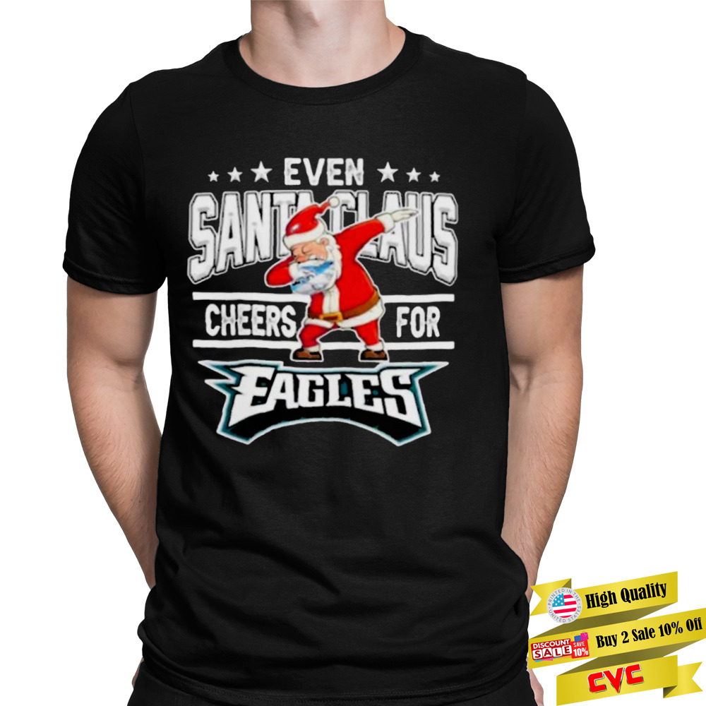 Santa Eagles Philadelphia Eagles Christmas shirt - Kingteeshop