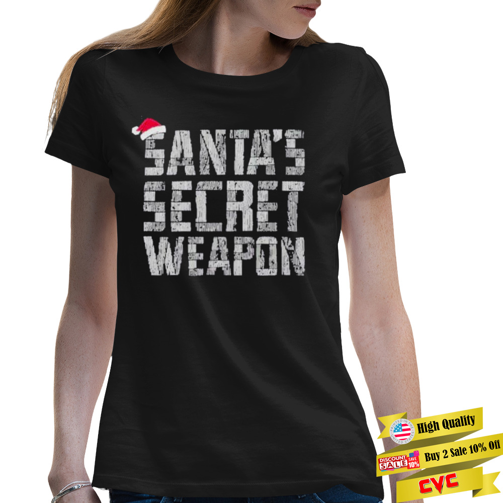 Mr. build it santa’s secret weapon shirt 2 Premium Ladies Tee
