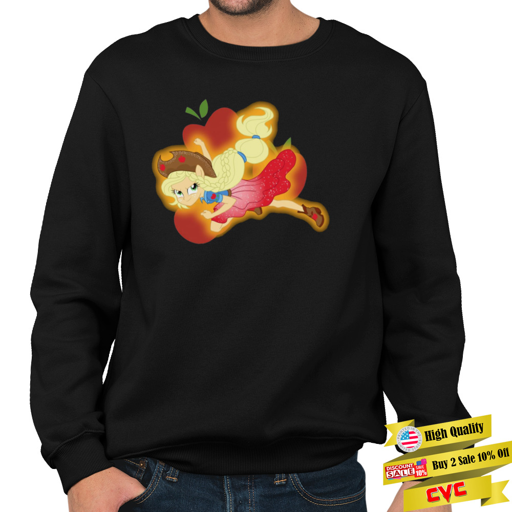 Pony Up Applejack shirt 5 Unisex Crewneck Sweatshirt