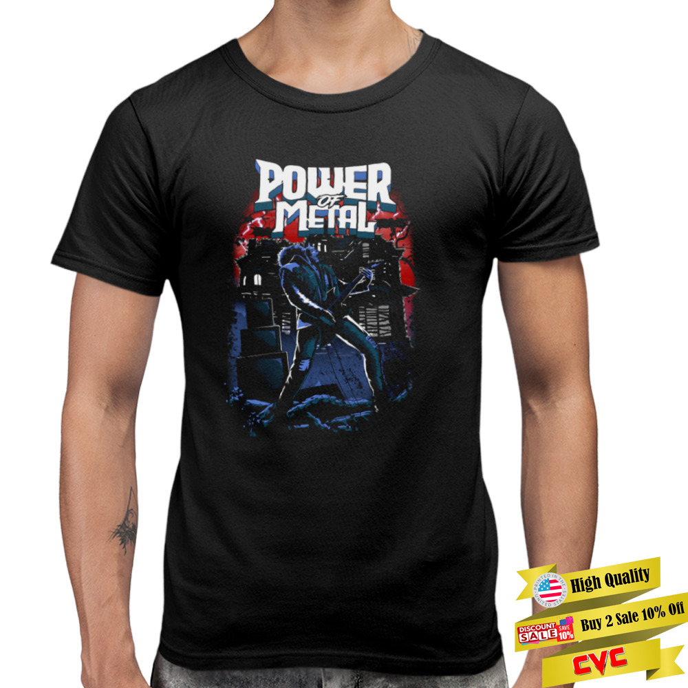 Power of Metal T-Shirt 3 Premium Men Tee