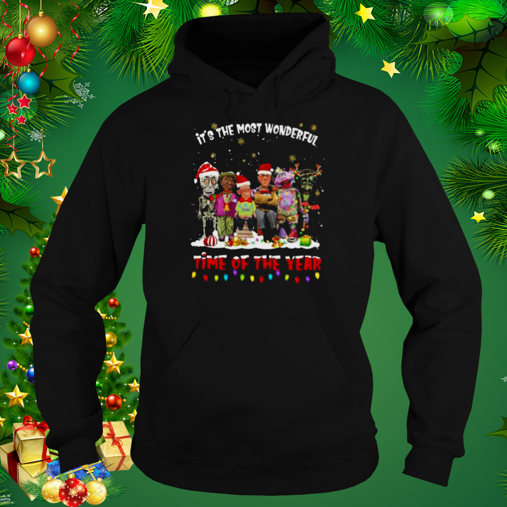Santa Jeff Dunham Character it’s the most wonderful time of the year christmas shirt 5 Hoodie tshirt