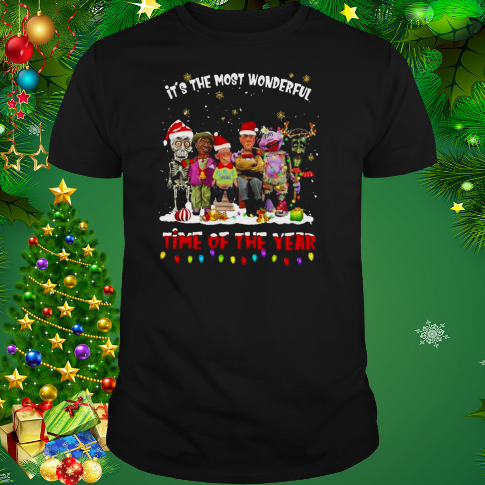 Santa Jeff Dunham Character it’s the most wonderful time of the year christmas shirt 1 Unisex tshirt
